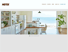 Tablet Screenshot of meyer.co.jp